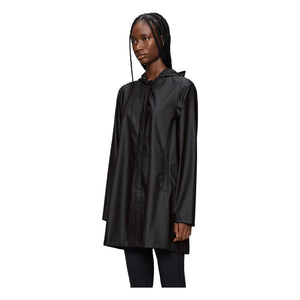 Rains - Chaqueta A-line W3 | Negro