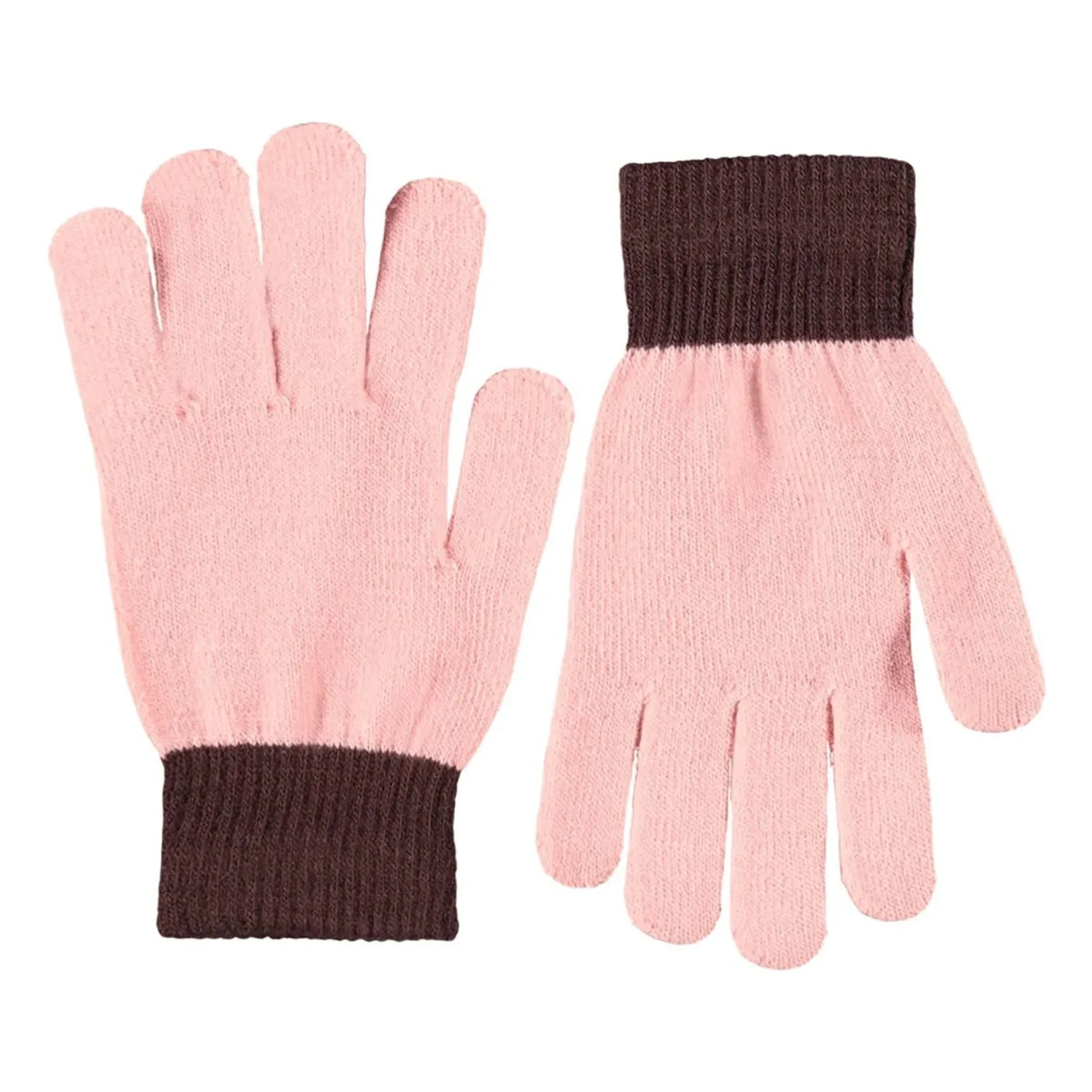 Molo - Set de 2 pares de guantes Kello Smiley | Marrón