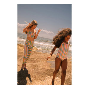 We Are Kids - Bañador a rayas Hailey | Rosa claro