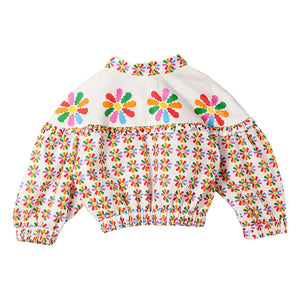 Fabula - Chaqueta con volantes Windmill | Blanco
