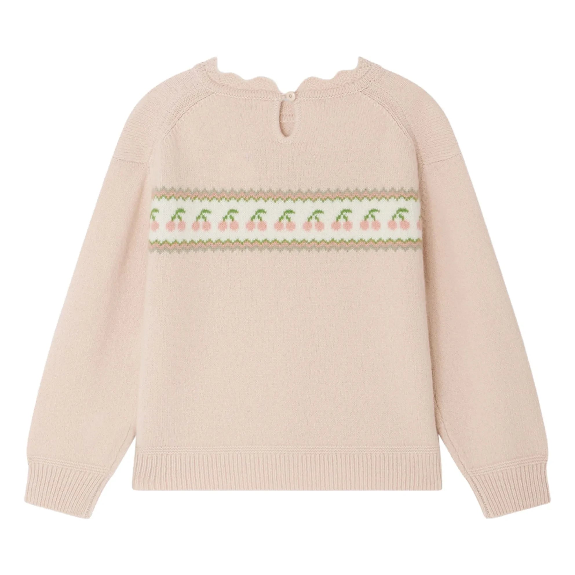 Bonpoint - Jersey de lana Judith | Rosa pálido