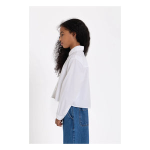 Smallable Kid - Camisa corta Clara | Blanco