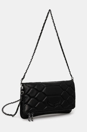 Bolso de piel ZADIG&VOLTAIRE ROCK XL MAT SCALE