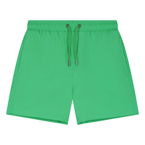 Beachlife - Bañador corto texturizado liso | Verde