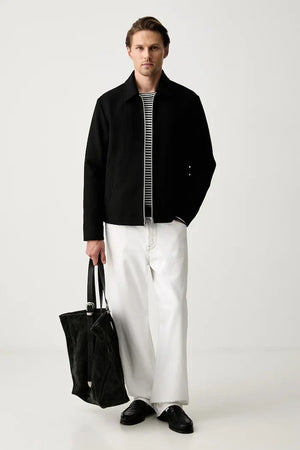 Chaqueta corta de lana para hombre Marc O'Polo