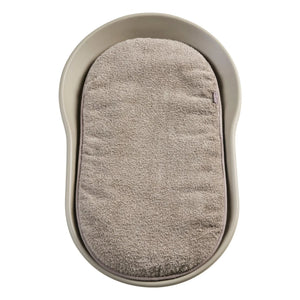 Quax - Almohada Mamee Terry | Gris verdoso
