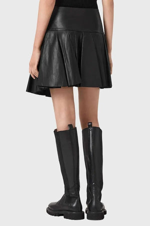 AllSaints IRINA Falda de cuero