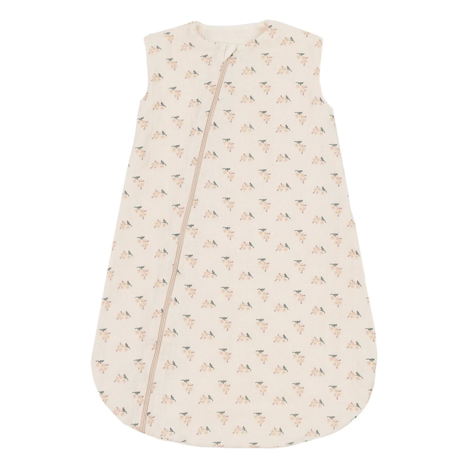 Nobodinoz - Saco de dormir ligero Darling, muselina doble | Beige