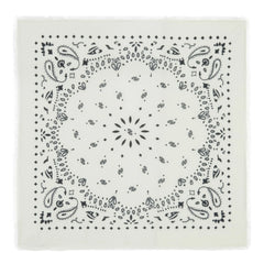 Kujten - Bandana de cachemira Hachiko | Blanco