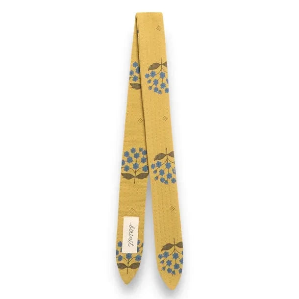 birinit - Arboleda Diadema de Flores de Algodón Orgánico | Amarillo