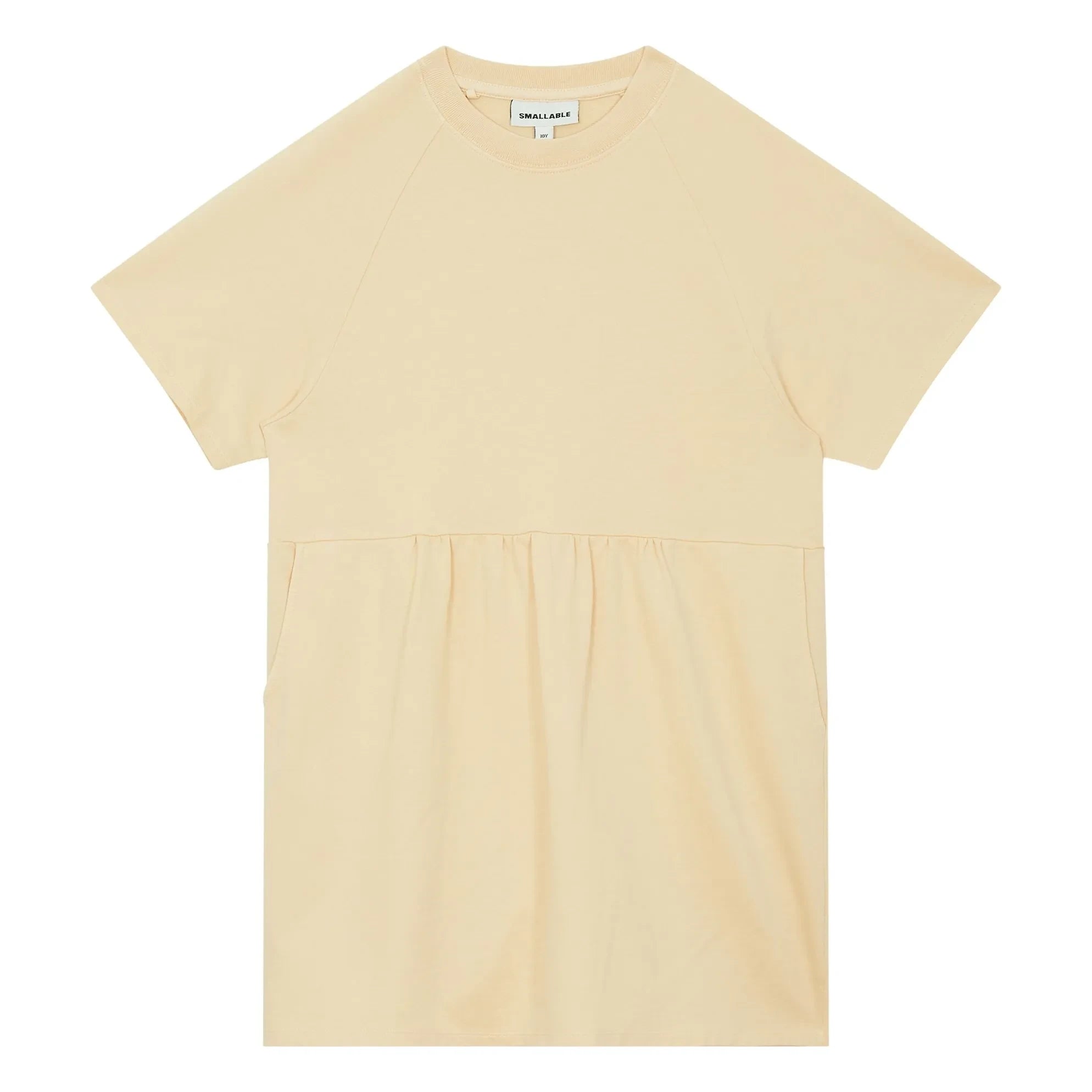 Smallable Kid - Vestido sudadera Mina Algodón orgánico | Amarillo pálido