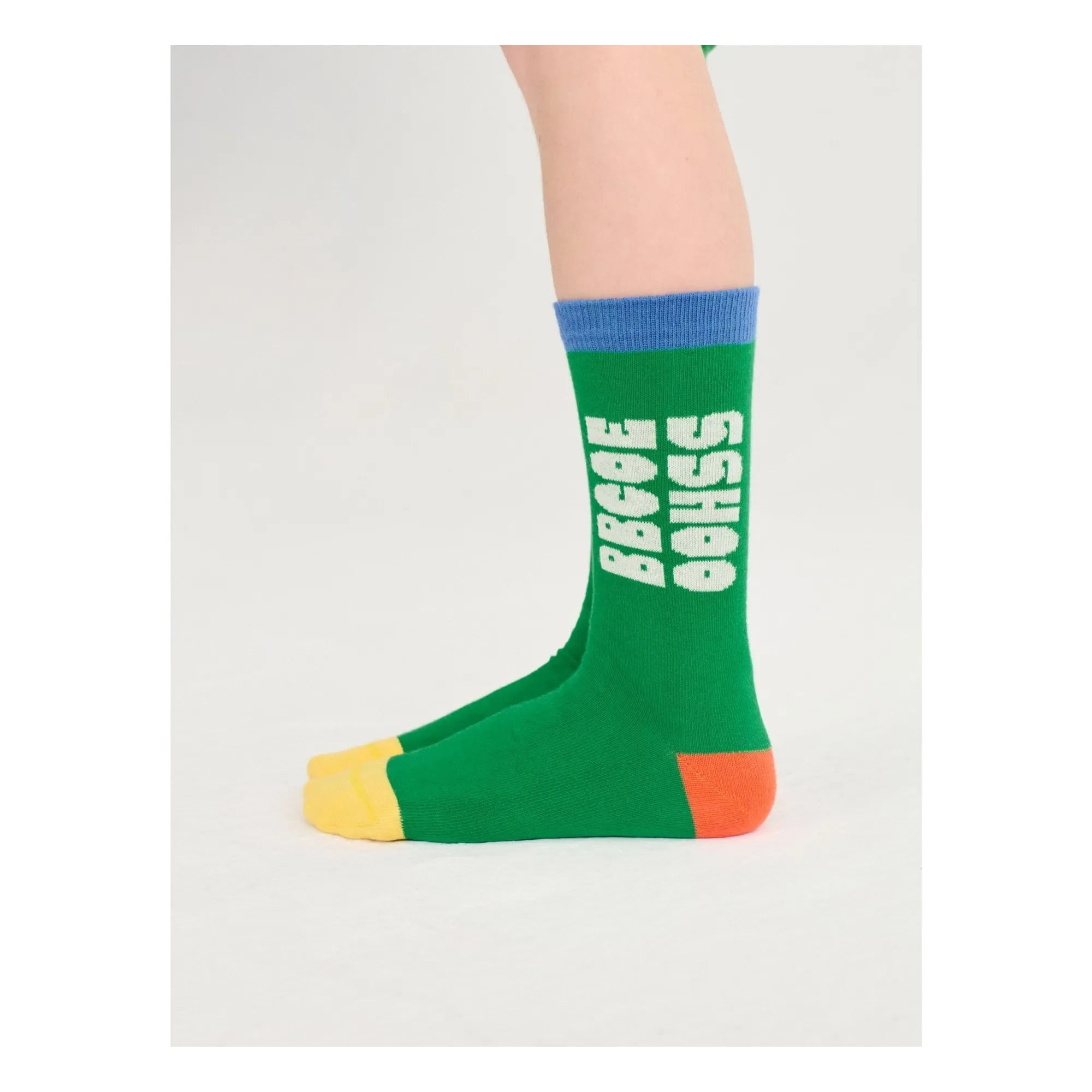 Bobo Choses - Calcetines largos de algodón orgánico Bobo | Verde