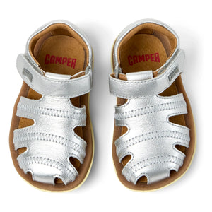 Camper - Sandalias infantiles Bicho | Plata