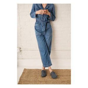 BIRKENSTOCK - Sandalias Boston Horma Estándar - Colección Adulto | Gris carbón