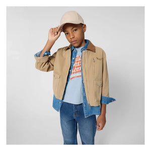 Zadig & Voltaire - Chaqueta de trabajo con cuello en contraste | Beige