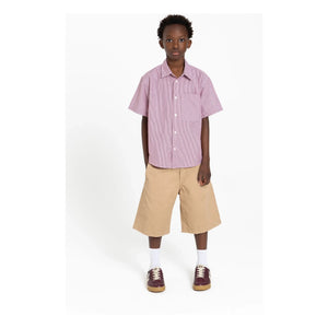 Finger in the nose - Camisa a rayas Rogue | Rojo ladrillo