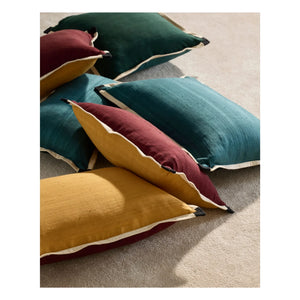 Maison Sarah Lavoine - Cojín reversible | Ocre