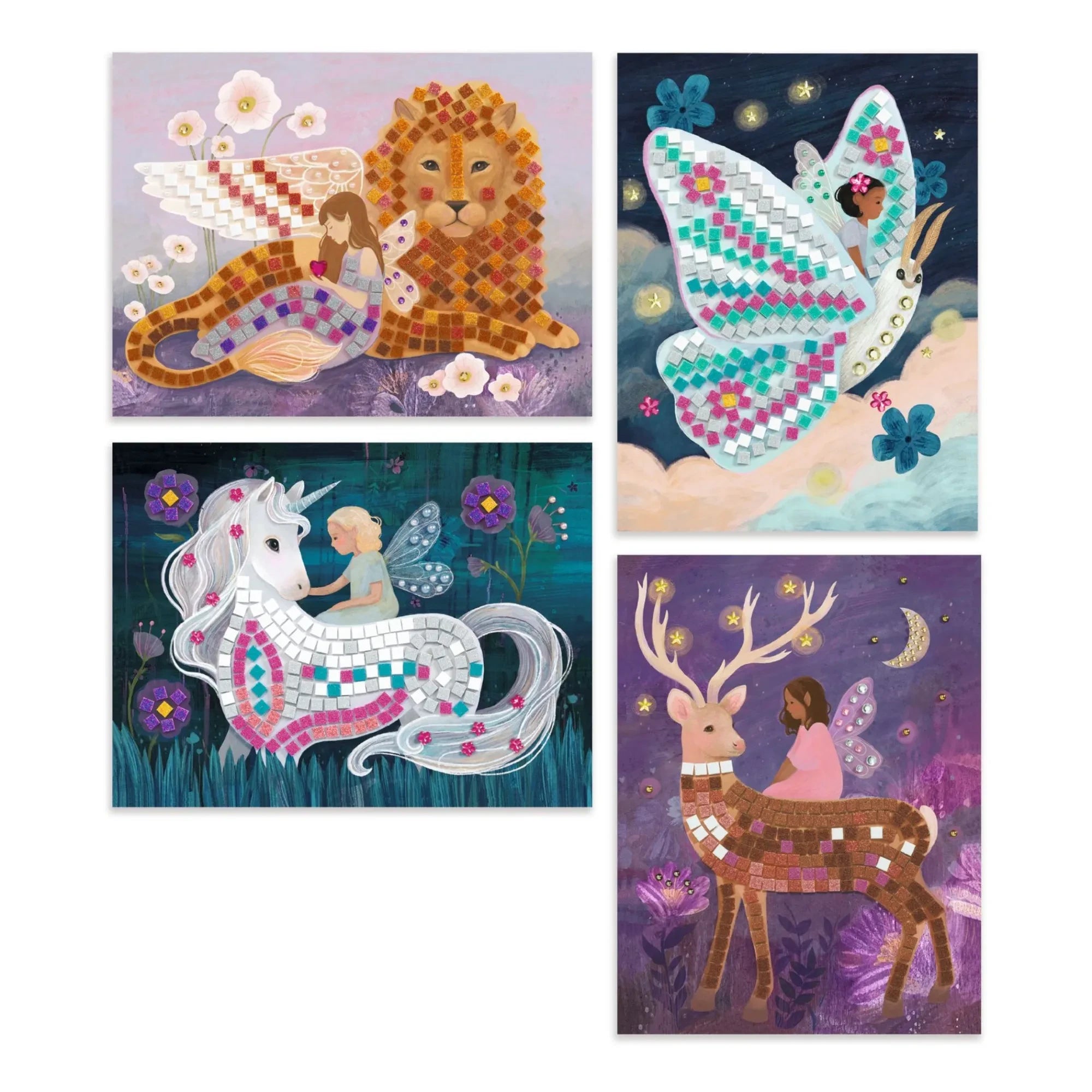 Djeco - Set de Mosaicos Mundo Mágico