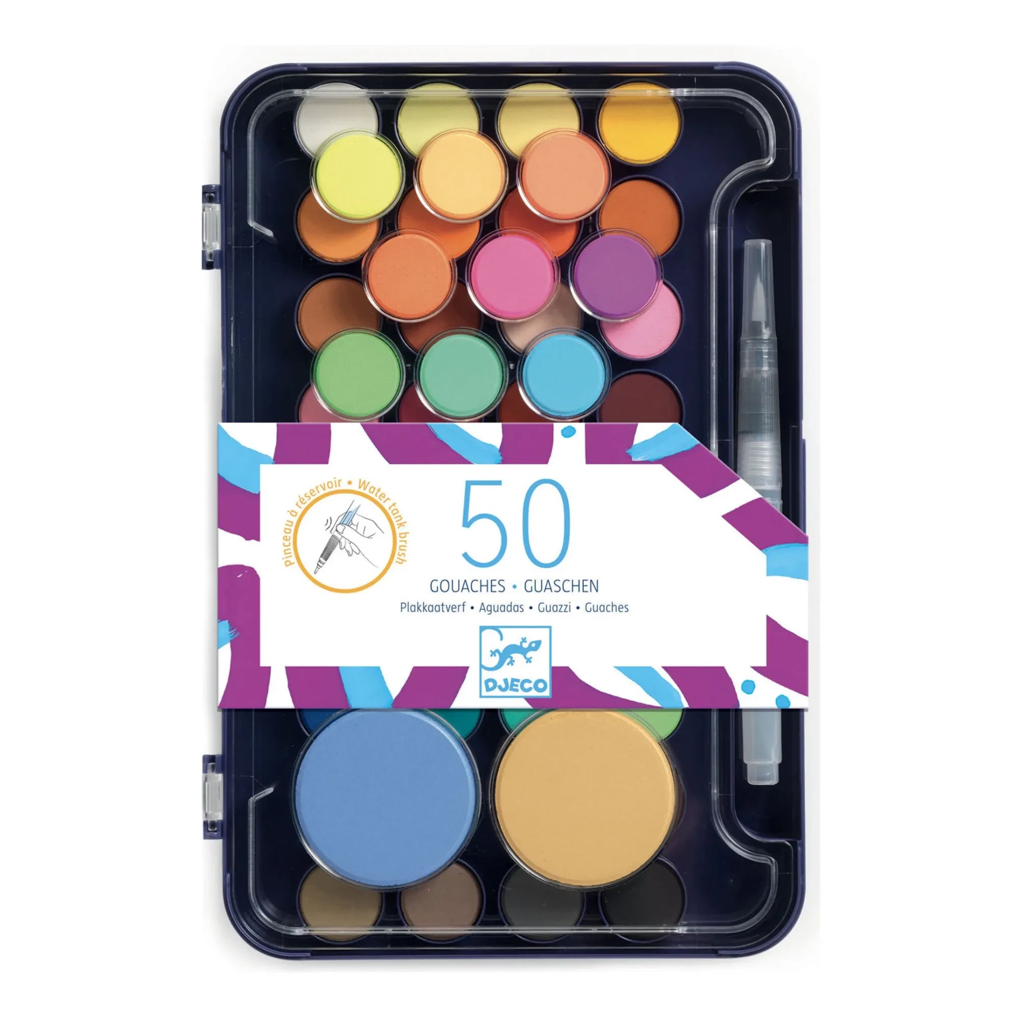 Djeco - Paleta de Acuarelas para Artistas