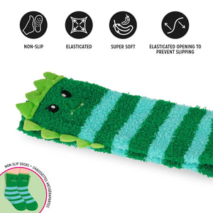 Legami - Calcetines Antideslizantes de Dino Niño - ¡Una Ajuste Perfecta!