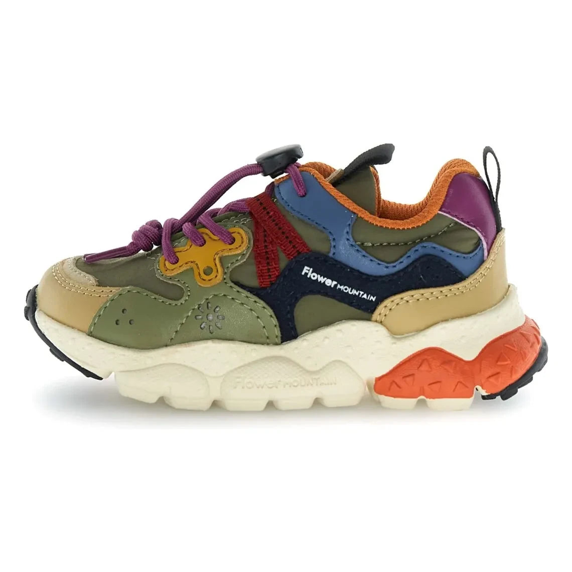 Flower Mountain - Yamano 3 Zapatillas Deportivas Junior | Verde oliva