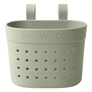 Banwood - Pin & Ride özelleştirilebilir bisiklet sepeti/çekçek | Zeytin