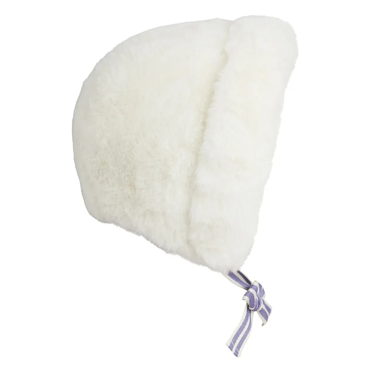 Mini Rodini - Gorro de Pelo Sintético | Crudo