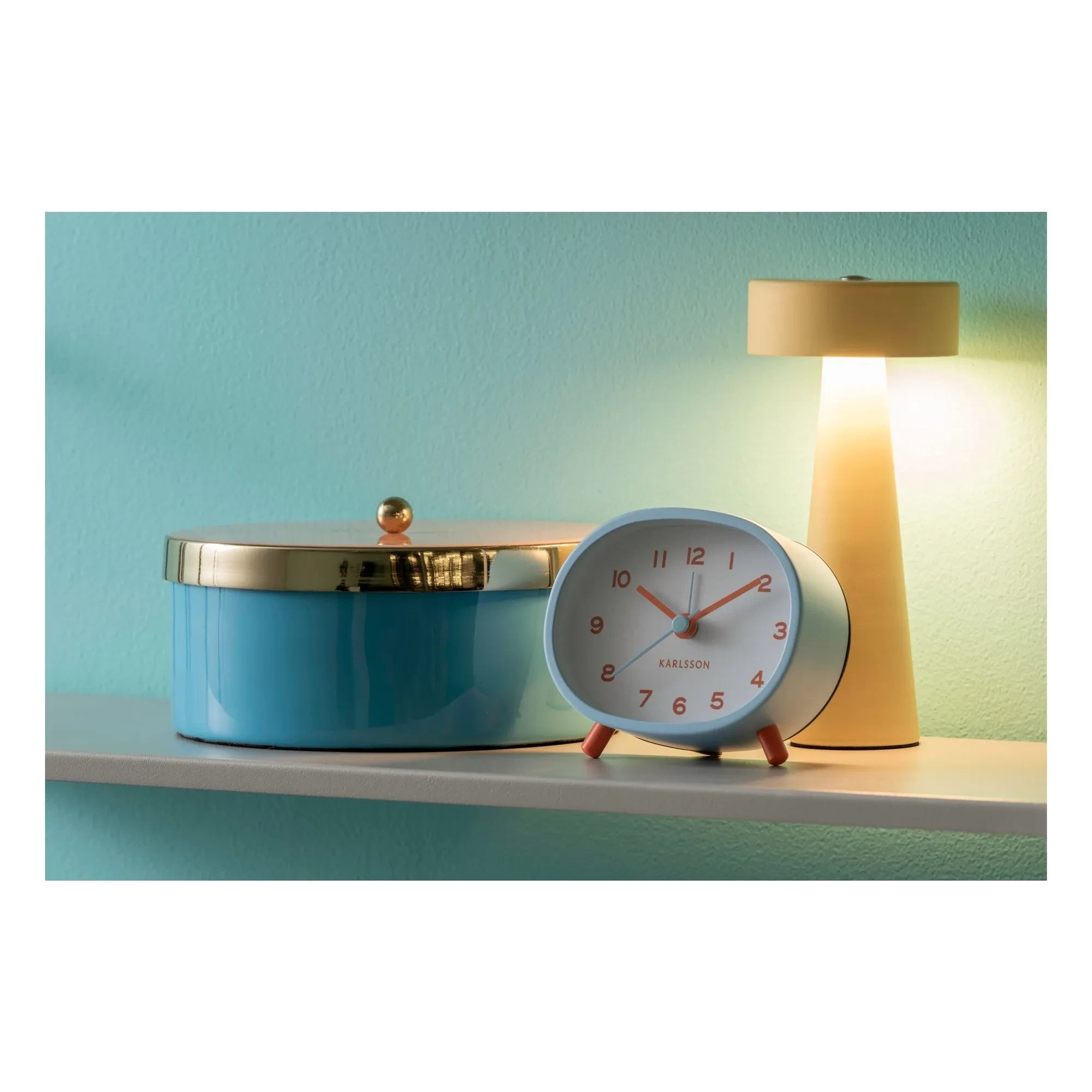 Present Time - Despertador alegre | Azul