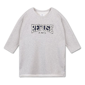 Repose AMS - Cómodo vestido de algodón orgánico | Gris