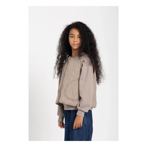 Smallable Kid - Chaqueta acolchada sin mangas Cheer | Gris oscuro