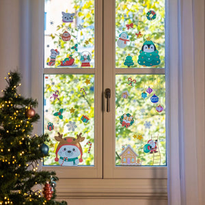 Legami - Conjunto de 75 pegatinas de ventana estáticas - Windo-Wow