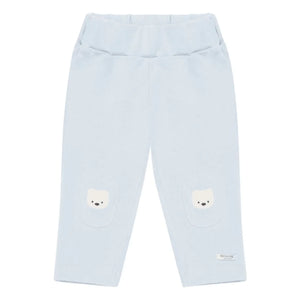 Donsje - Pantalones Oso Polar Joek Algodón Orgánico | Azul Glaciar