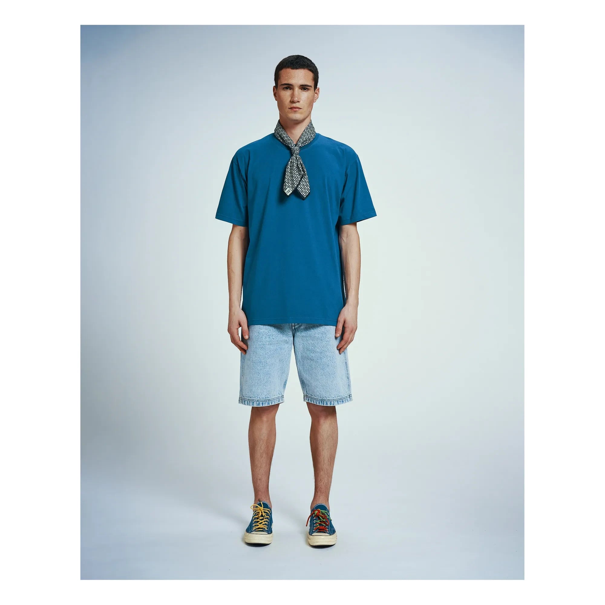 Homecore - MKO Camiseta de algodón | Azul