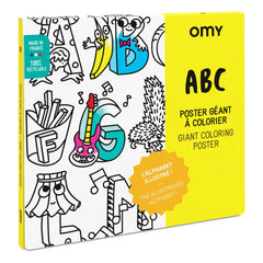 Omy - Póster para Colorear ABC