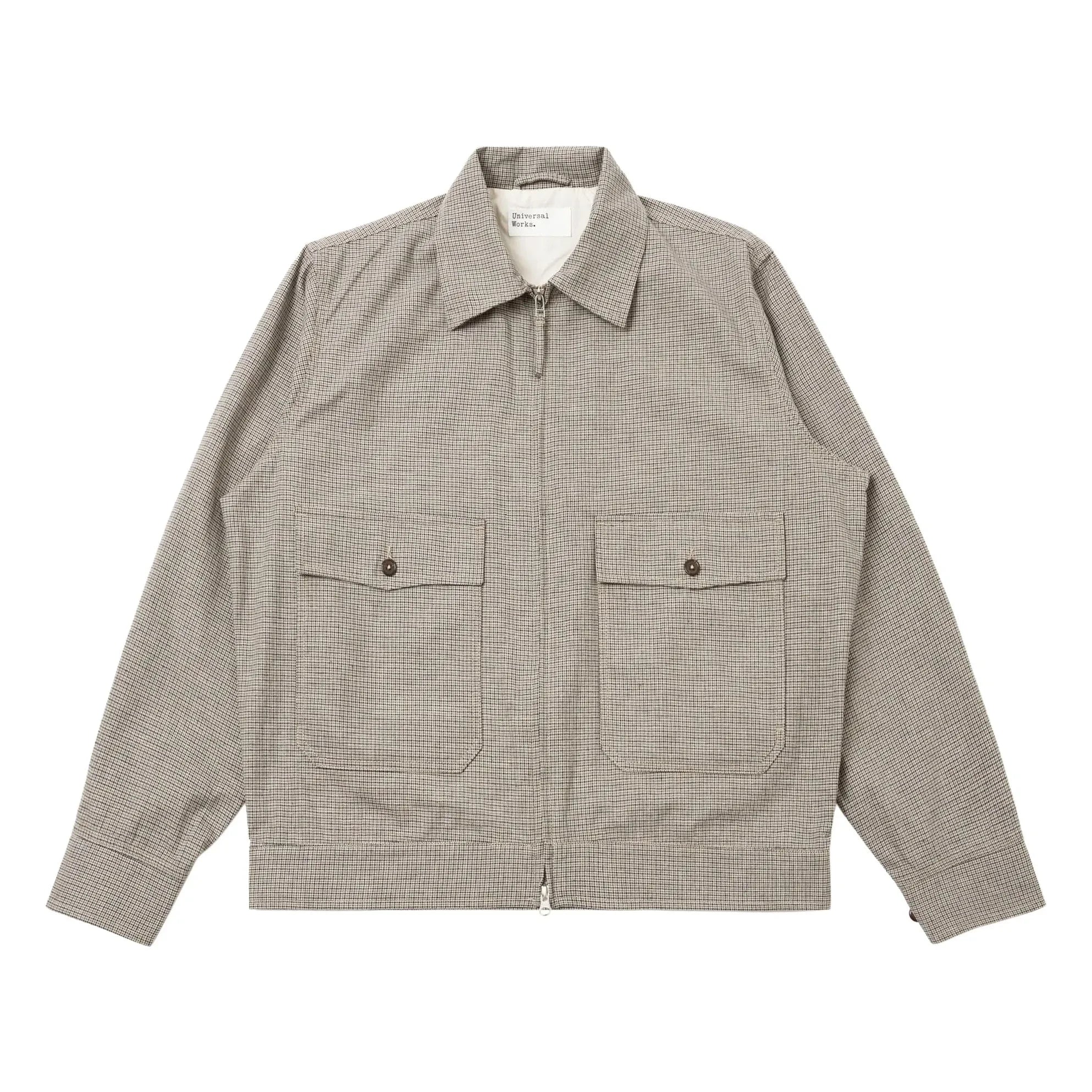 Universal Works - Chaqueta de algodón Lucas | Beige