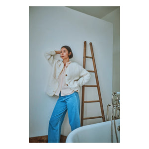 Poudre Organic - Chaqueta Acolchada de Algodón Orgánico Millet | Amarillo