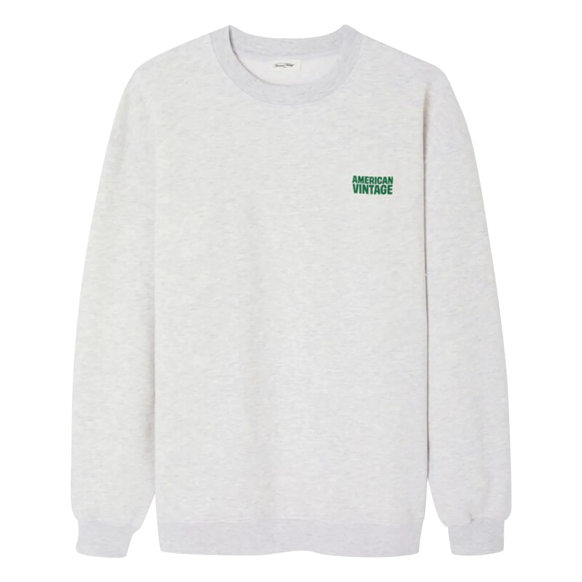 American Vintage - Sudadera Baptown | Gris jaspeado
