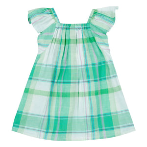 Vestido fruncido Louise Kareli de Bonton | Verde