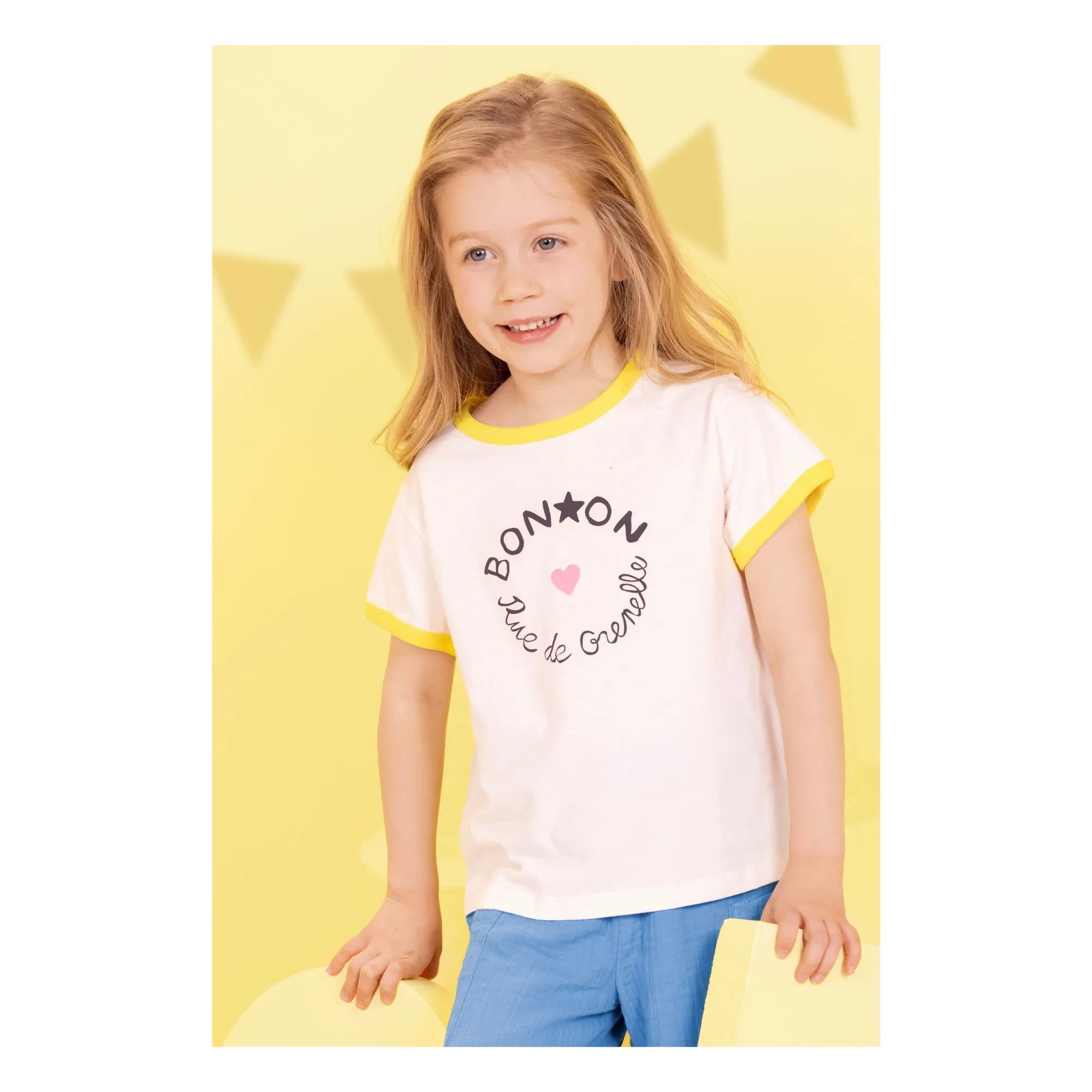 Bonton - Camiseta de Contraste Napo | Crema