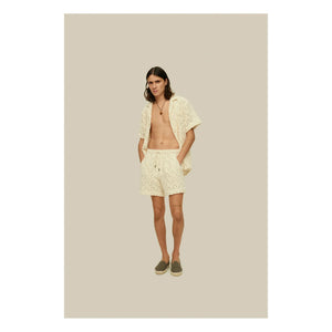 OAS - Shorts de malla Atlas | Crudo