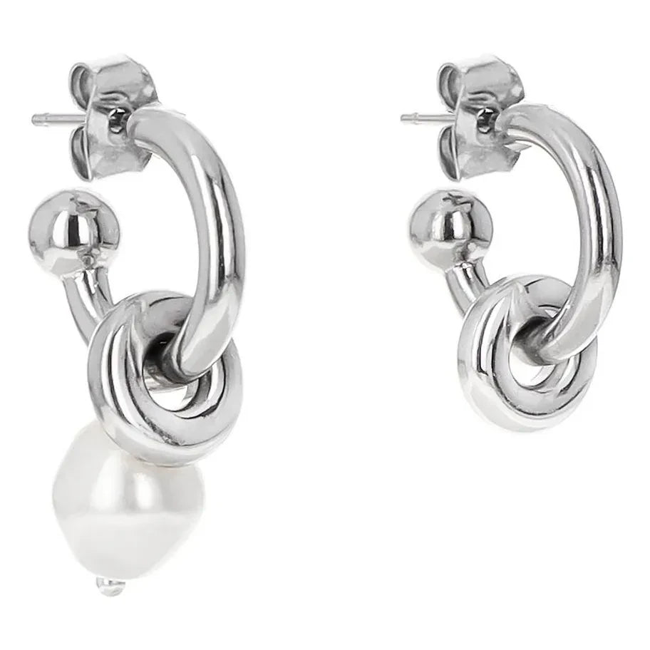 Justine Clenquet - Pendientes Ethan | Plata