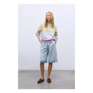 the new society - Bermuda de algodón | Azul denim