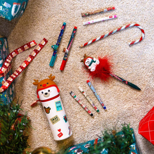 Legami - Set de 2 Bolígrafos con Adornos de Animales - Jingle All Way