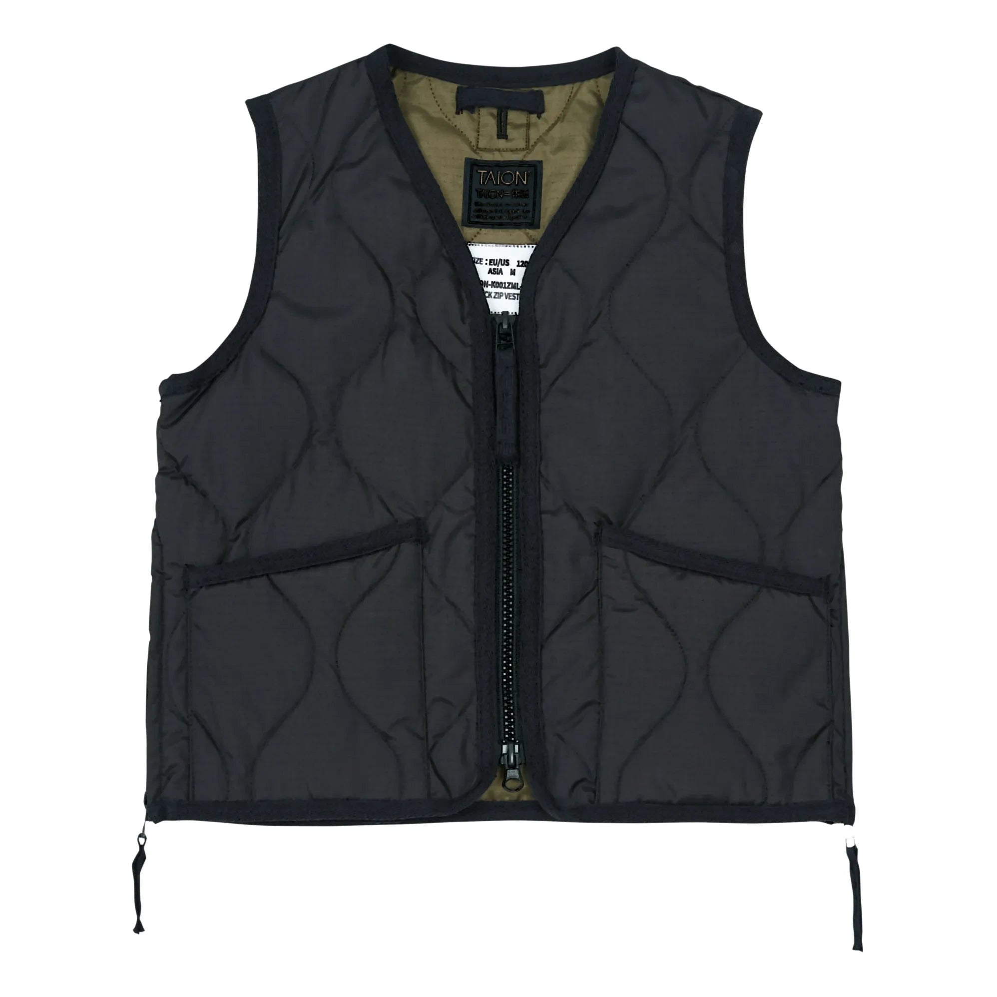 Taion - Chaleco militar acolchado | Negro