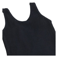 Molo - Bañador acanalado Nika de crepé con fibra reciclada | Negro