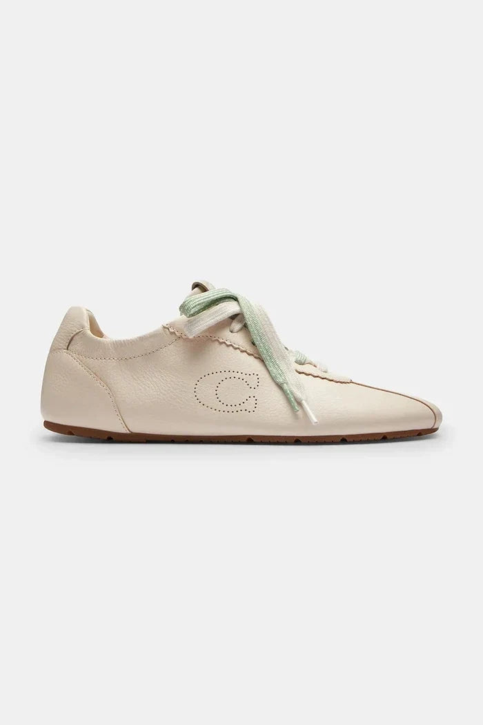 Zapatilla de piel Coach Soft Sneaker para mujer