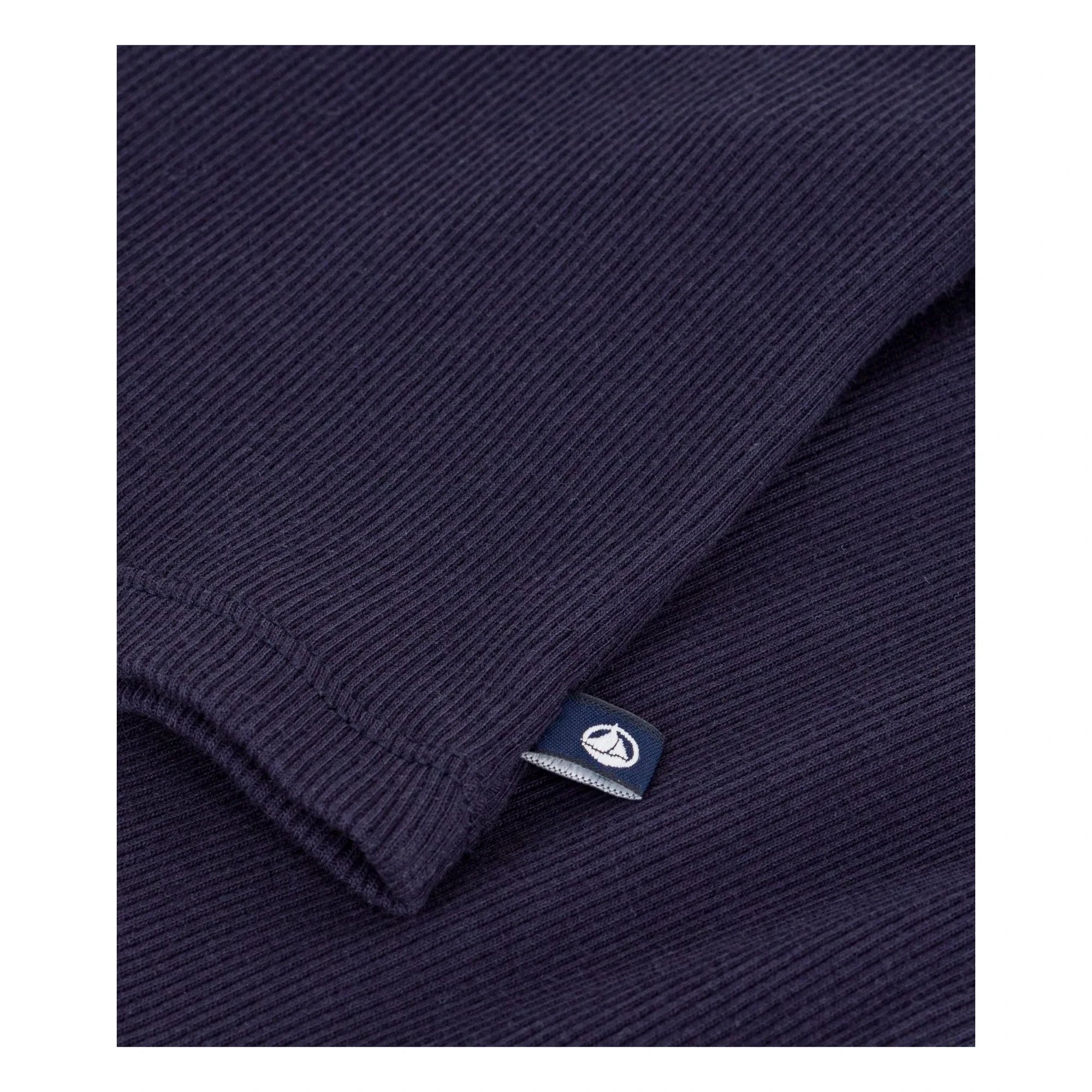 Petit Bateau - Camiseta sin mangas acanalada | Azul marino