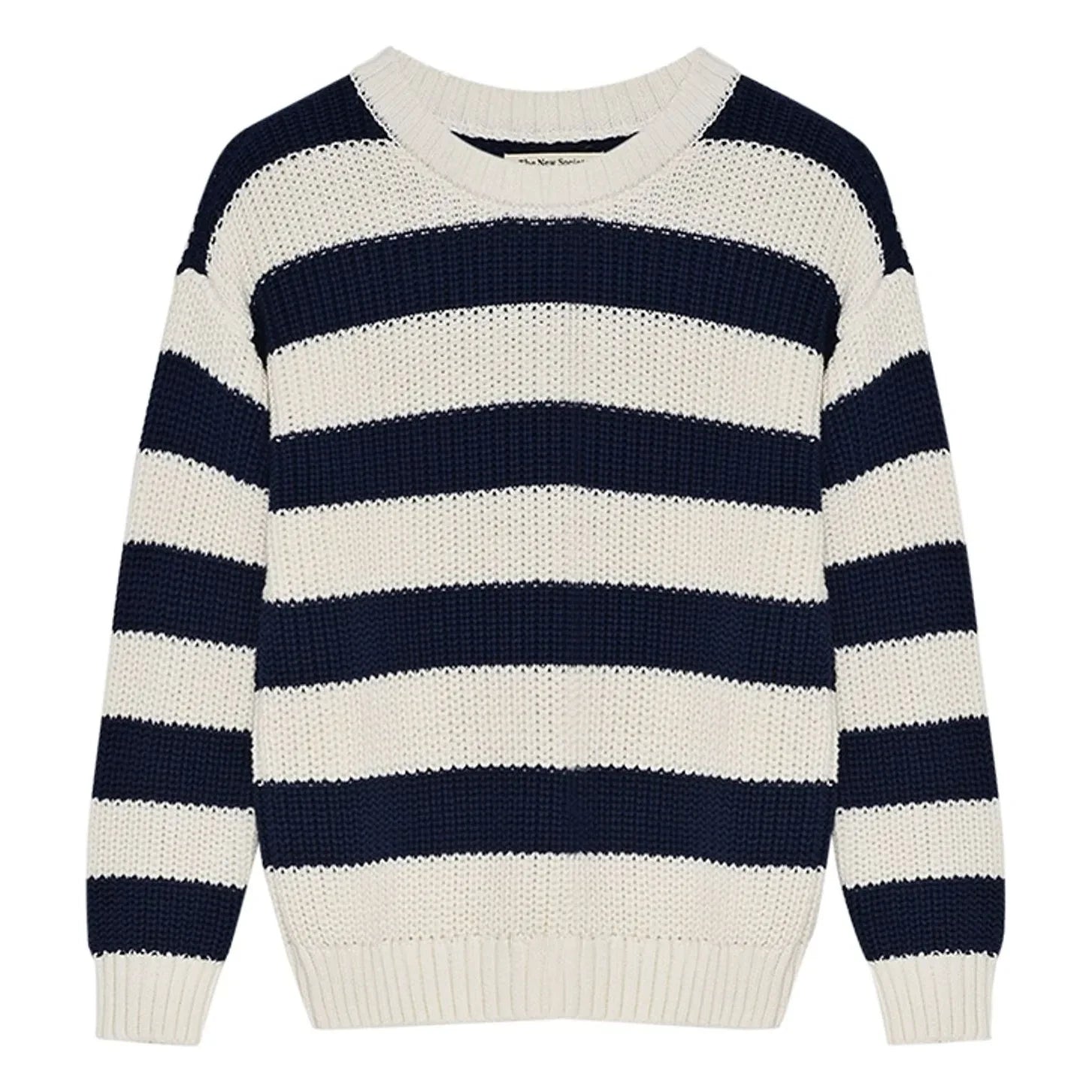 the new society - Musa Jersey de rayas | Azul noche