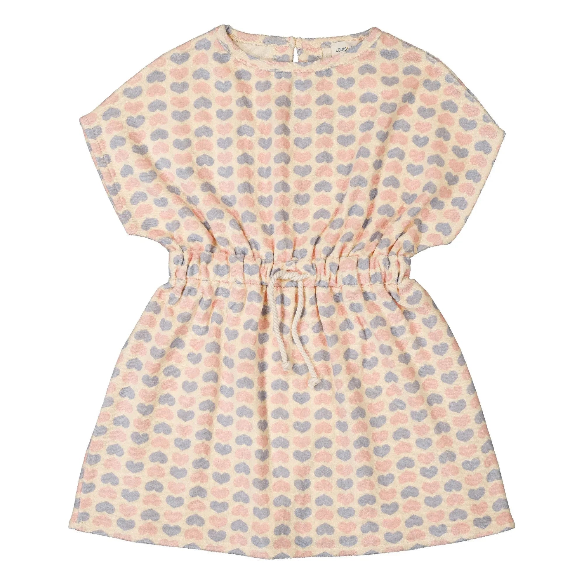 Louis Louise - Vestido Abbie Cœurs Esponja | Rosa Claro