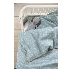 Sebra - Cuna convertible de abedul de Sebra 70x110 cm | Blanco